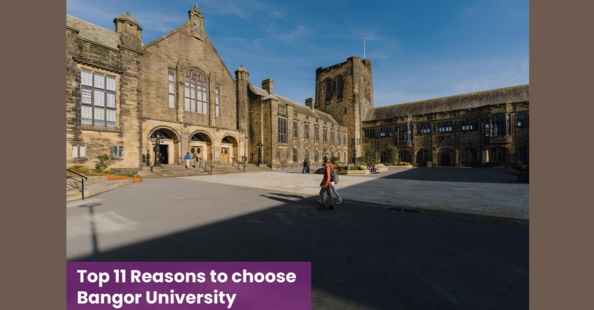 Top 11 Reasons to choose Bangor University