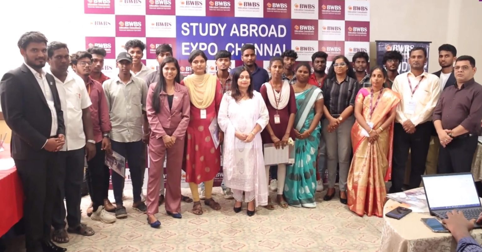 BWBS Study Abroad Expo in Chennai, India - November 2024